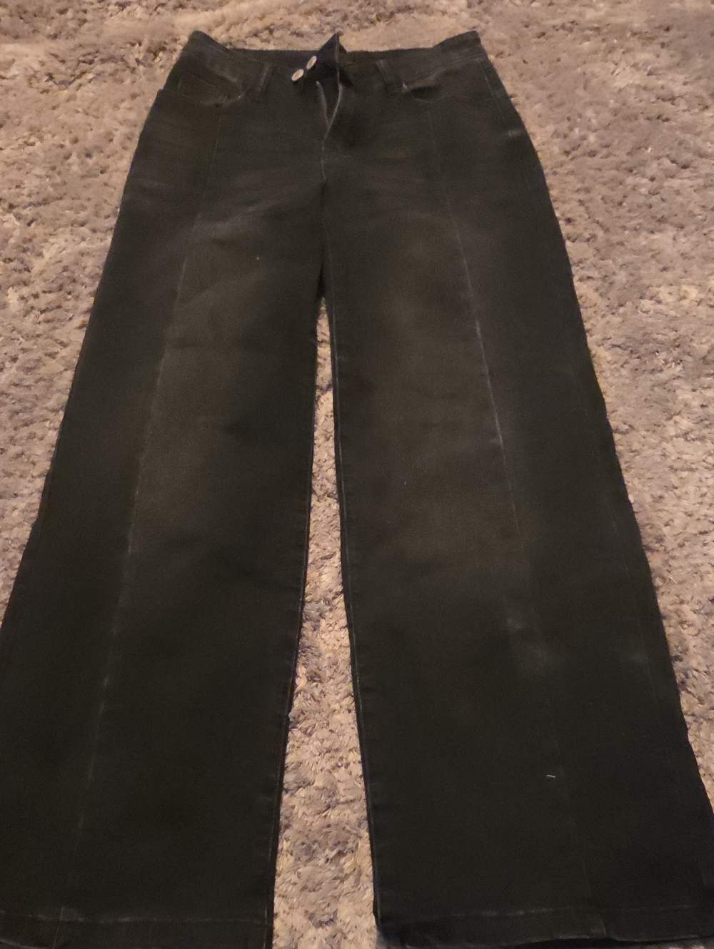 Wide Leg Black Jeans - Women’s Flare & Wide Leg